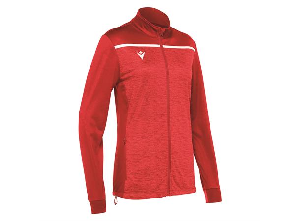 Eos Full Zip Top Dame RED/WHT XS Overtrekksjakke 