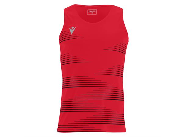 Dorian Singlet RED/BLK M Løpesinglet for herre 