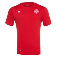 AskøyDiskGolf Boost Eco RØD Bomull Tskjorte