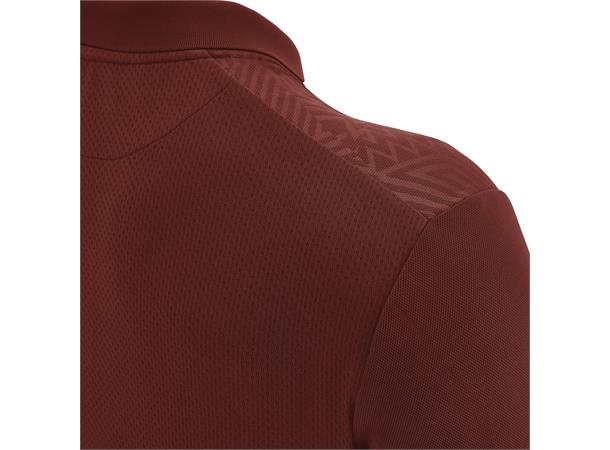 Rap Polo CRD/WHT S Teknisk poloskjorte - Unisex 