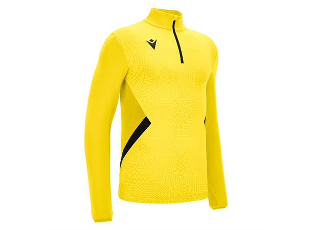 Fraser 1/4 Zip Top YEL/BLK XXS Teknisk treningsgenser - Unisex 