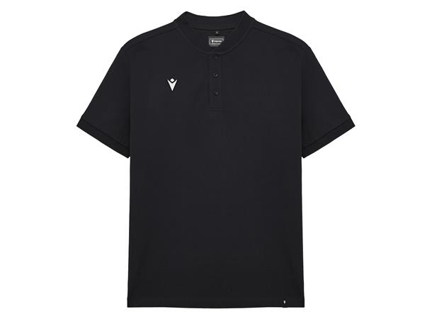 Nisiros Icon stretch korean polo BLK 3XS Poloskjorte Uten krage - Unisex 