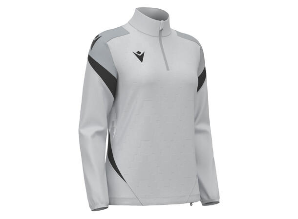 Leona Training 1/4 Zip Top W ST.GREY 3XS Teknisk treningsgenser til dame 