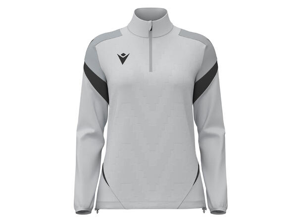 Leona Training 1/4 Zip Top W ST.GREY 3XS Teknisk treningsgenser til dame 