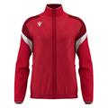 ODIN full zip top RED/WHT XL Jakke med kontrastdetaljer